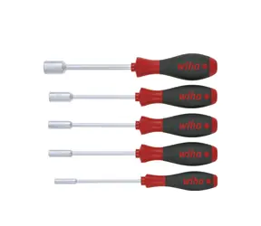 Zestaw wkrętaków Wiha 01034 SoftFinish Hex 5 szt. / 5x Klucz nasadowy sześciokątny