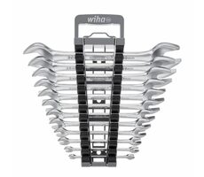 Wiha 44753 Zestaw kluczy dwustronnych płaskich 12-cz