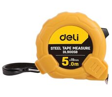 Deli Tools EDL9005B Taśma miernicza 5 m / szerokość taśmy 19 mm