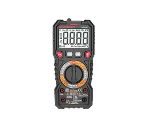 Habotest HT118C Uniwersalny multimetr cyfrowy z latarką / True RMS / NCV / Testowanie baterii / 2x AA