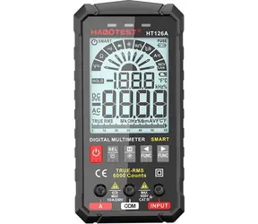 Habotest HT126A Cyfrowy multimetr uniwersalny / 600V / 4X AAA