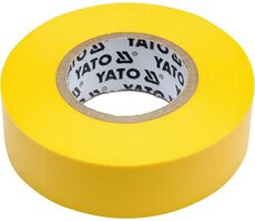 YATO YT-81654 / Taśma izolacyjna 19 x 0,13 mm x 20 m żółta