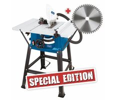 Scheppach HS 81 S Special Edition / Piła stołowa / 1500W / 5000 obr./min / ostrze 210mm / 230V