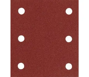 Makita P-33093 / Papier ścierny do drewna | metal | kamień / rzep / K60 / Wymiary 114x102 mm / perforowany / 10 szt