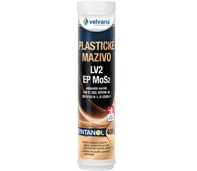 Velvana Smar do tworzyw sztucznych Syntanol LV2 EP MoS2 - wkład 400g / DIN 51502