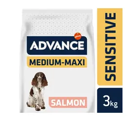 ADVANCE DOG Adult Sensitive 3kg / Granulat dla psów / Adult / medium / z wrażliwym układem trawiennym