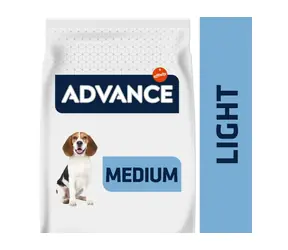 ADVANCE DOG MEDIUM Light 12kg / Granulat dla psów / dla psów ras średnich z nadwagą lub tendencją do tycia