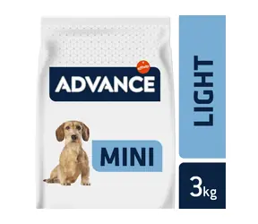 ADVANCE DOG MINI Light 3kg / Granulat dla psów / dla dorosłych psów małych ras