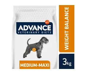 ADVANCE-VD Waga dla psa MED/MAXI 3kg / Granulat dla psów 