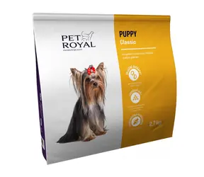 Pet Royal Puppy Classic 2,7 kg / Pełnoporcjowa karma dla szczeniąt małych i średnich ras