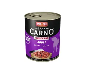Animonda GranCarno Adult karma w puszkach dla psów wołowina+jagnięcina 400g