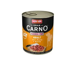 Animonda GranCarno Adult puszka dla psów wołowina+serce kacze 400g