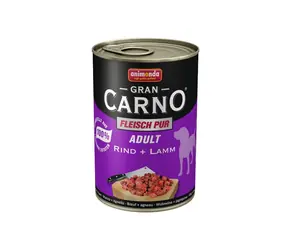 Animonda GranCarno Adult karma w puszkach dla psów wołowina + jagnięcina 800g
