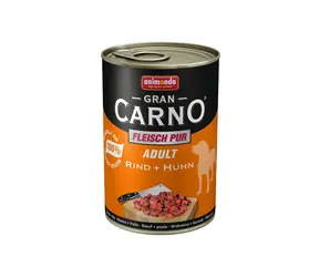 Animonda GranCarno Adult karma w puszkach dla psów wołowina + kurczak 800g