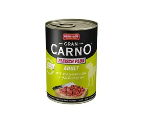 Animonda GranCarno Adult puszka dla psów królik + zioła 800g