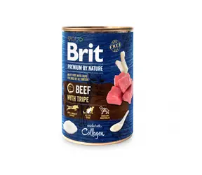 Brit Premium by Nature Wołowina z Flakami 800 g / Puszka dla psów