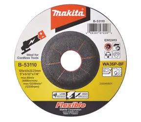 Makita B-53110 / ściernica 125 mm 4,0 x 22,23 mm