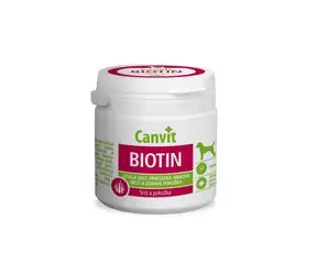 Canvit Biotyna dla psów 100g / Suplement diety na sierść psów