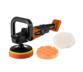 Neo Tools 04-602 / Polerka akumulatorowa bezszczotkowa / 18V / Li- ION / 6 prędkości / rękojeść ergo / M14 / bez akumulatora