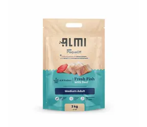 ALMI Medium Adult 3kg / Granulat dla psów / dla dorosłych psów ras średnich / po sprzedaży