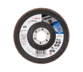 BOSCH X571 Best for Metal 2608606923 / Ściernica lamelkowa / Ziarnistość 60 / 125x22,23mm