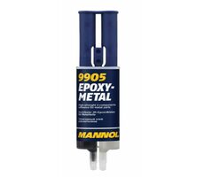 MANNOL Epoxy-Metal czarny/szary / Klej epoksydowy