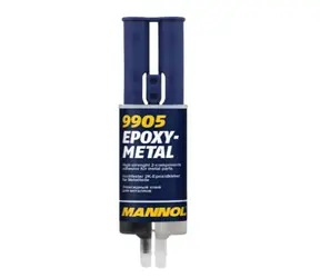 MANNOL Epoxy-Metal czarny/szary / Klej epoksydowy