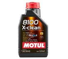 MOTUL 8100 X-CLEAN 5W-40 1l / Syntetyczny olej silnikowy 