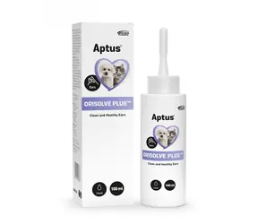 Aptus Orisolve PLUS 100ml / Roztwór do czyszczenia uszu dla psów i kotów