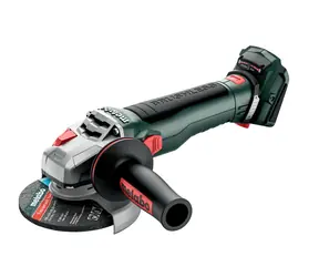 Metabo WB 18 LT BL 11-125 / Akumulatorowa szlifierka kątowa / 18 V / tarcza 125 mm / 10000 obr./min / bez akumulatora / walizka