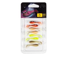 FOX Rage Przynęta gumowa Micro Fry 4cm UV Mieszane kolory (NMC061) 8 szt