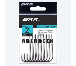 Haczyk BKK Aberdeen- R Diamond rozmiar 2 9szt
