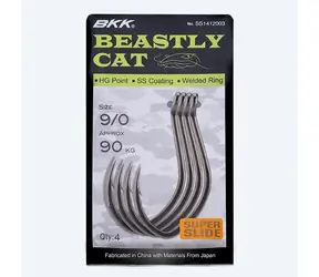 BKK Haczyk Beastly Cat Rozmiar 5/0 6szt