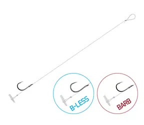 Delphin Rig FLR Quickstop Bezzadziorowy Rozmiar 6 0,22mm 8cm 6szt