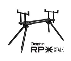 Stojak Delphin Rodpod RPX Stalk BlackWay na 2 wędki