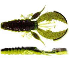 Westin Rubber CreCraw Creaturebait 8,5cm 7g Czarny/Chartreuse 5szt