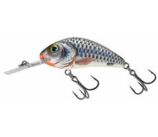 Salmo Wobler Rattlin&#39; Hornet Pływający 3,5 cm 3,1 g Srebrny holograficzny klosz