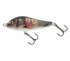 Salmo Wobler Rattlin&#39; Slider Pływający 8 cm Nadprzyrodzony ranny jelec