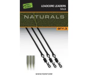 FOX Naturals Przypony Leadcore 3 szt