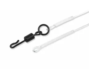Przypon Carp ' R'Us ze sztywnym ogniwem Ronnie Boom 30lb 9,5cm 2szt