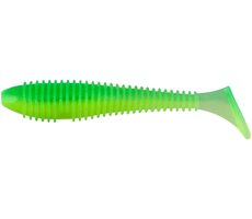 Keitech Gumowa przynęta Swing Impact FAT 2.8" 7.1cm 3.5g Limonkowa Chartreuse Glow 8szt