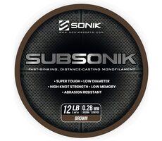 Sonik Vlasec Subsonic Brown 3000m 0,28mm 12lb