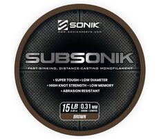 Sonik Vlasec Subsonic Brown 3000m 0,31mm 15lb