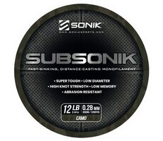Sonik Vlasec Subsonic Camo 3000m 0,28mm 12lb