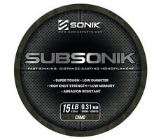Sonik Vlasec Subsonic Camo 3000m 0,31mm 15lb