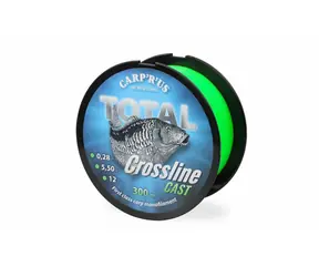 Linia Carp 'R' Us Total Crossline Cast Green 300m 0,25mm 4,5kg