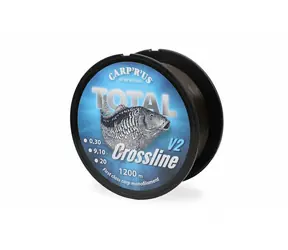 Carp 'R' Us Vlasec Total Crossline V2 Brązowy 1200m 0,30mm 9kg
