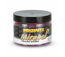 Kulki proteinowe Mikbaits Fluo Mirabel Spicy Śliwka 150ml 12mm
