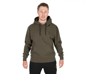 Kolekcja bluz FOX Zielono-czarna bluza z kapturem 2XL