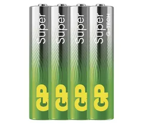 Bateria alkaliczna GP Super AAA (LR03) 4 szt